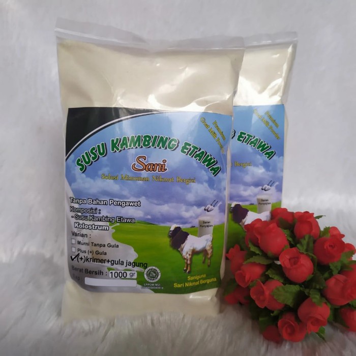 

[ COD ] susu kambing etawa plus kolostrum 1000g