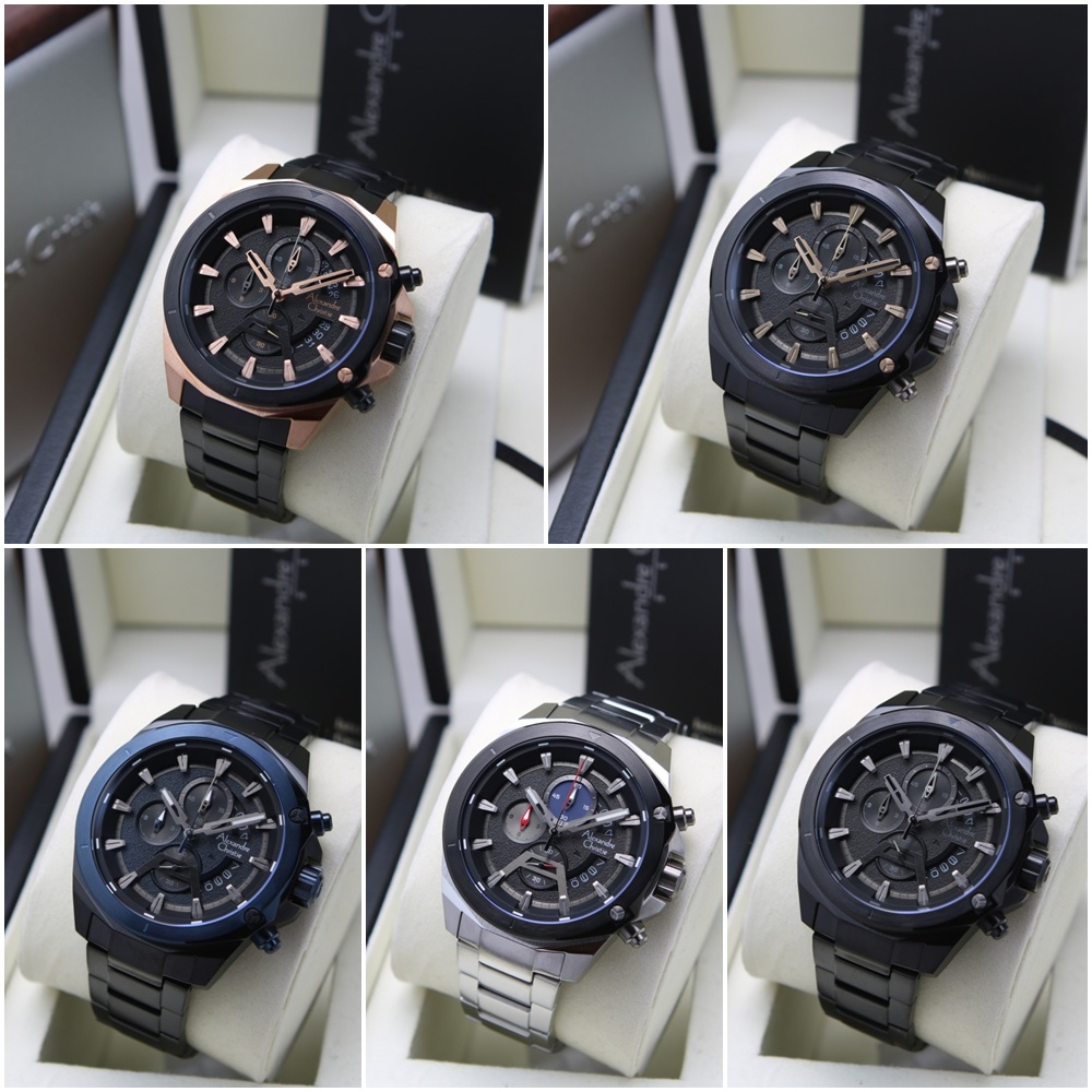 Jam Tangan Pria Alexandre Christie AC 6651 MC Original