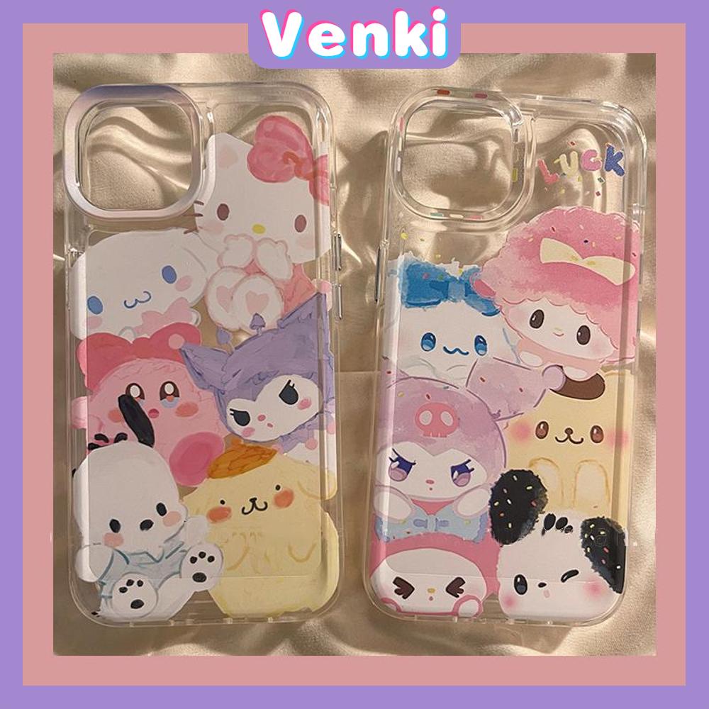 Case For iPhone 11 Soft TPU Transparent Space Case Cute Cartoon Case Plating Buttons Camera Protection Shockproof For iPhone 14 13 12 11 Plus Pro Max 6 7 8 Plus XR XS