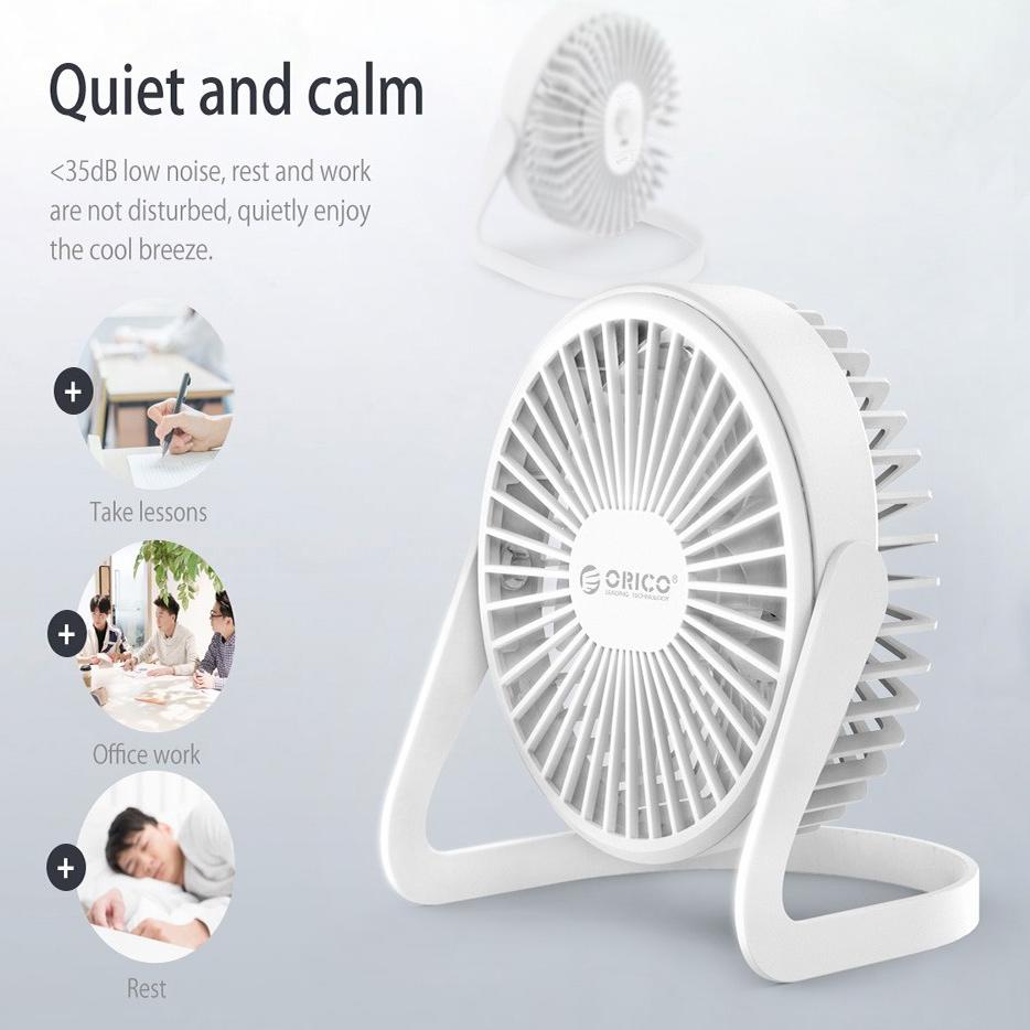 ➮ Desktop USB Mini Fan Orico FT1-2 - Kipas angin mini usb ✼