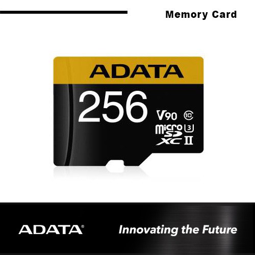 ADATA Premier One MICRO SDXC UHS-II U3 Class 10 256GB - GOLD