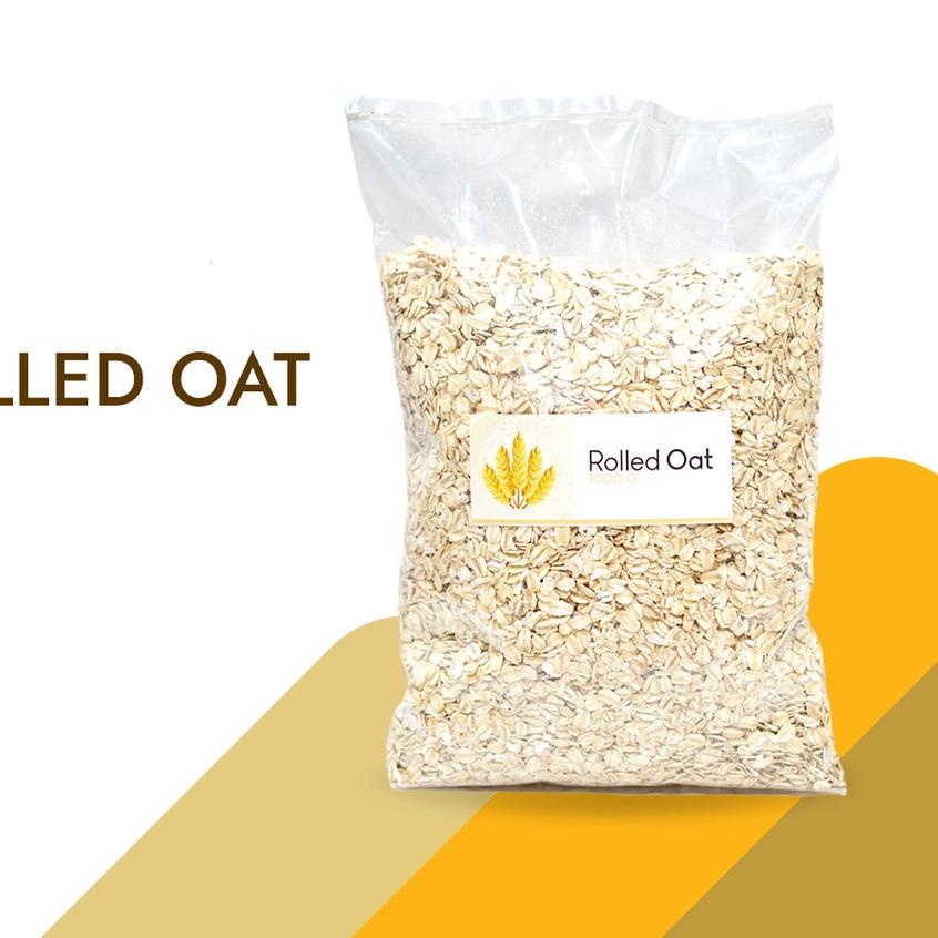 

❉ Reguler Rolled Oat 1 Kg - Oatmeal Gandum Utuh Original ☄