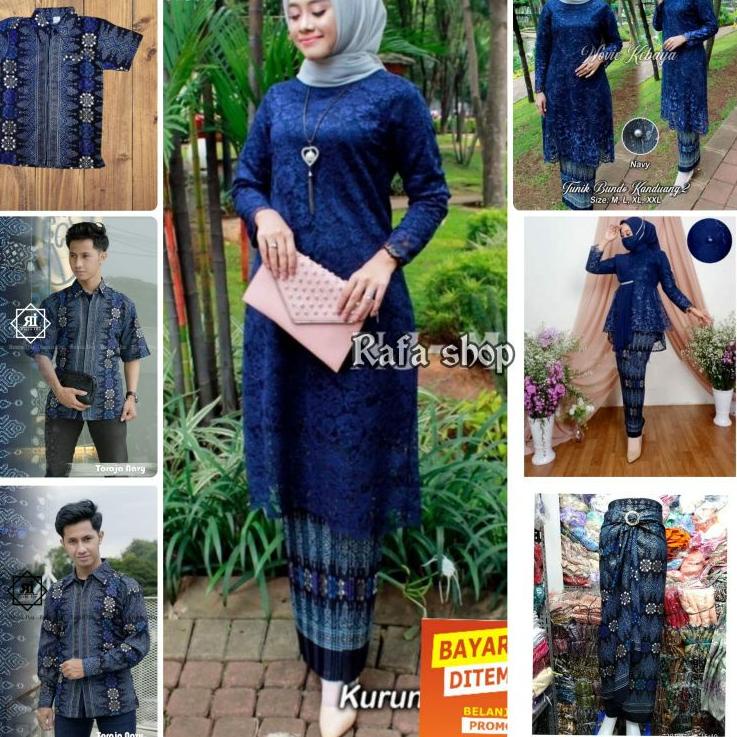 ۩ COUPLE / COUPLE KEBAYA / BAJU BATIK COUPLE / KEBAYA BROKAT TUNIK JUMBO MODERN / KEMEJA BATIK MOTIF