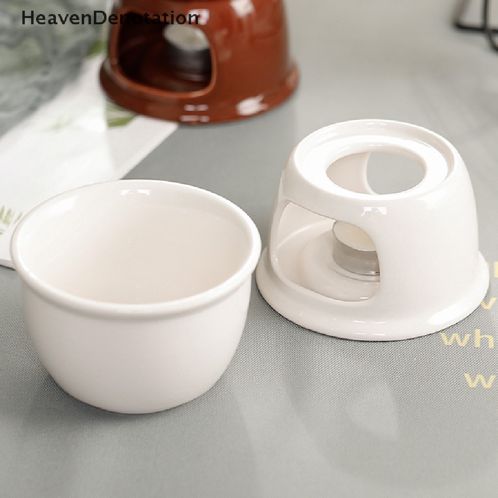 [HeavenDenotation] 1pc Mini Keramik Fondue Keju Coklat Melg Fondue Home Hot Pot Cup HDV