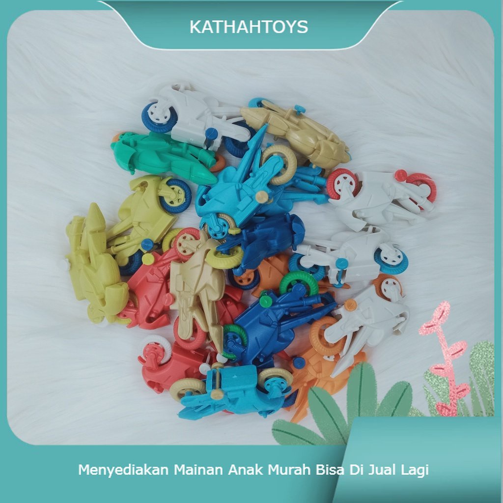 Kathah Isi 20 Pcs Motor Gp Jumbo / Mainan Motor Balap Gp Murah