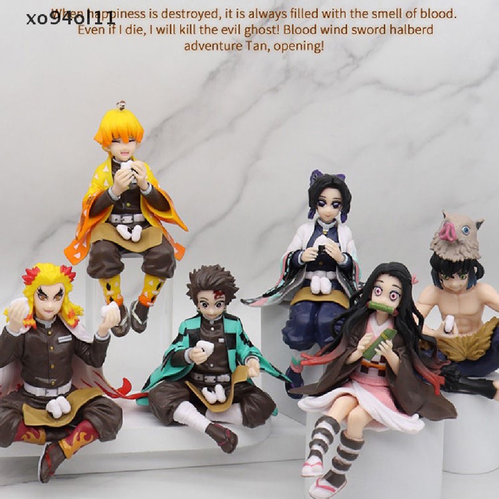 Xo 1Pc Anime Demon Slayer Figure Kimetsu no Yaiba Kamado PVC Figure Mainan OL