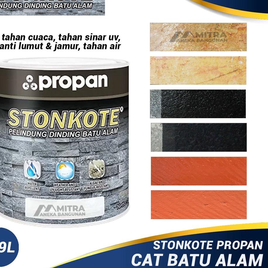 ✩ CAT PELINDUNG BATU ALAM STONKOTE / STONEKOTE / STONKOTE PROPAN / STONEKOTE / COATING PERNIS BATU ➬