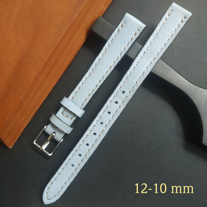 Terlaris Tali Jam Tangan Kulit Asli 12Mm / Strap Jam Tangan 3