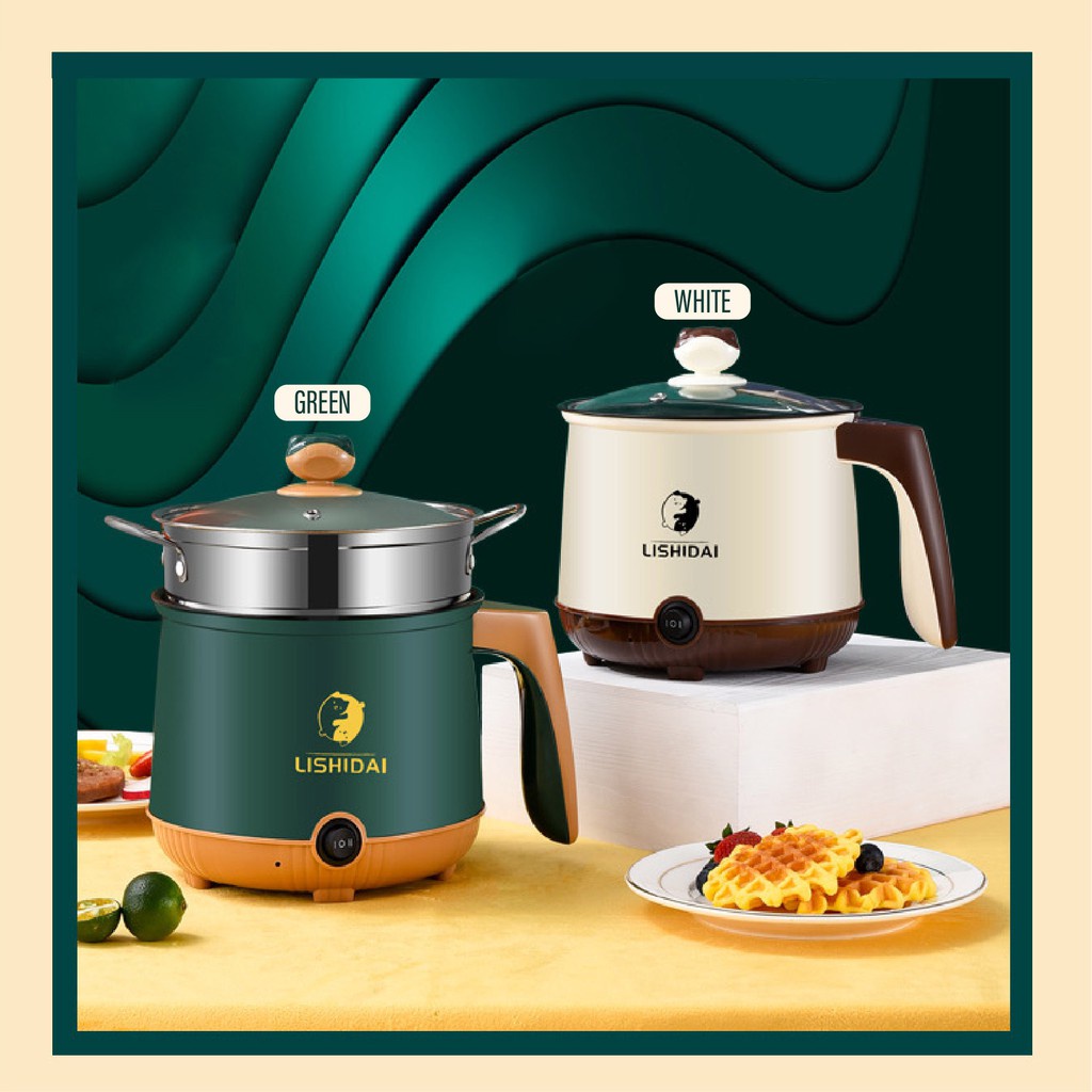 Panci Listrik Serbaguna 1.8L- Electric Cooking Pot