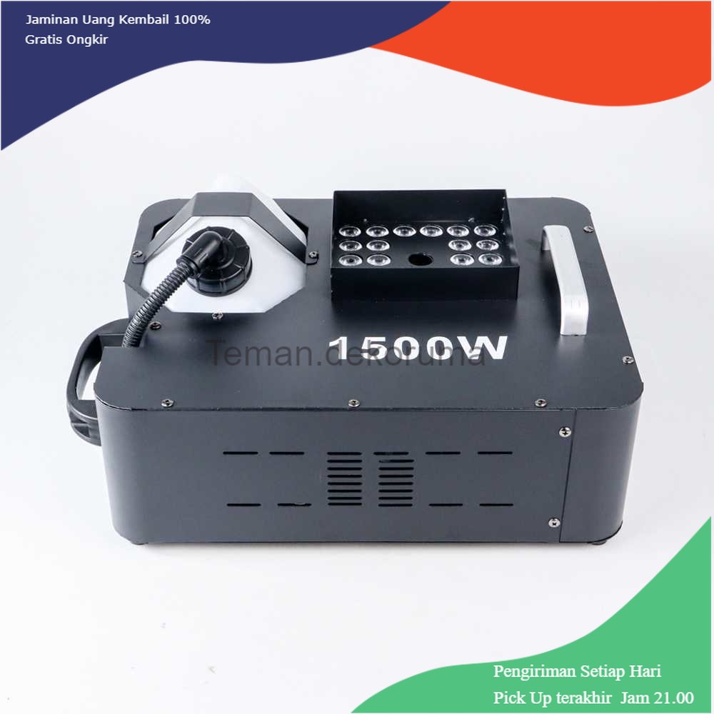 TD - LMP SHOW TIME Sistem Fogger Panggung Stage DMX 1500W with RGB 24 LED - CHX302