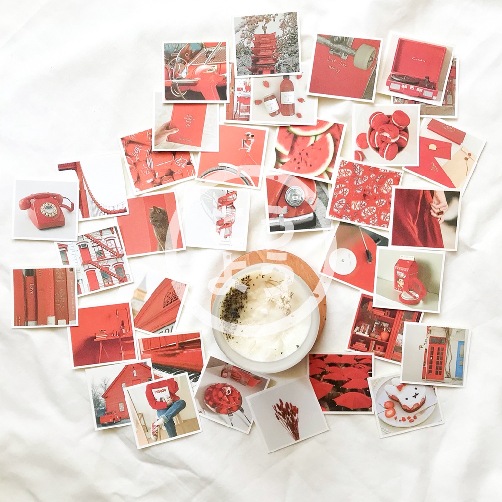 

35 pcs Stiker HVS Gambar Aesthetic untuk Jurnal / Scrapbook (Pack G9)