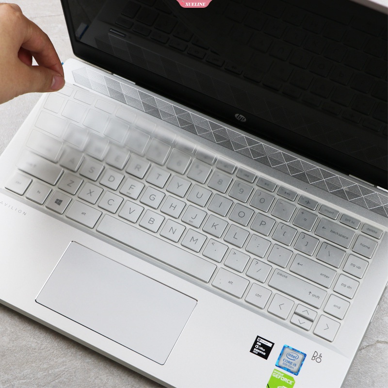 New Cover Keyboard Tinggi Tak Terlihat Untuk 14hp pavilion X360 14-BAxxxx/X360 14-BFxxxx 2022laptop Super Soft Silikon Waterproof Keyboard Cover [ZXL]