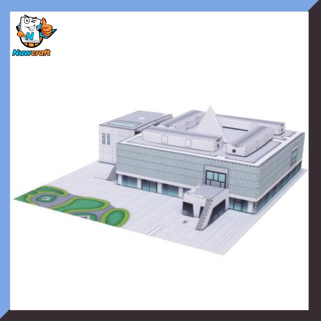 Nuwcraft National Museum of Western Art Japan Mini Version papercraft