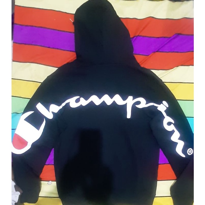 hoodie Champion x supreme