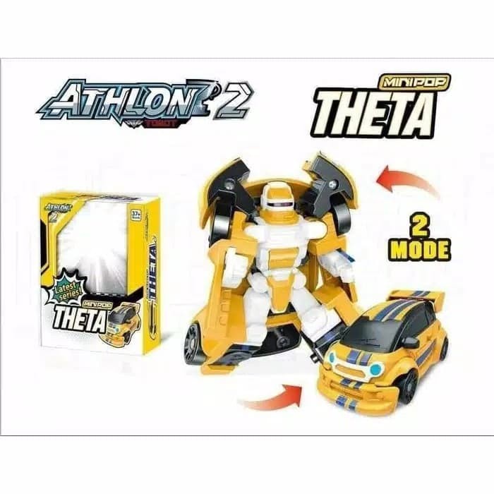 Robot Tobot Athlon Theta Alpha Beta / Mainan Anak Cowok Tobot Athlon ( lavar stores id )