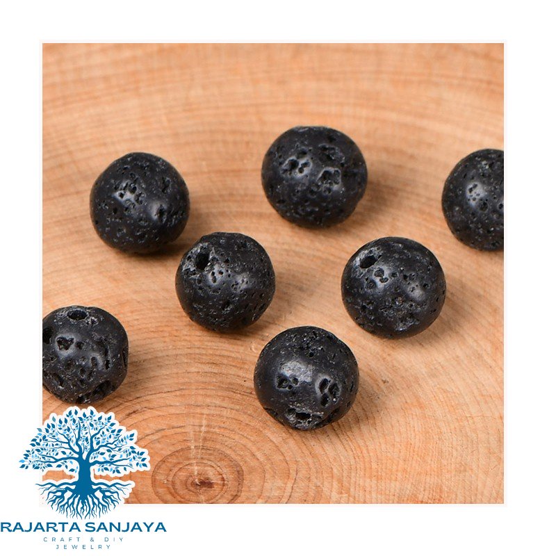 Butir Batu Lava Stone