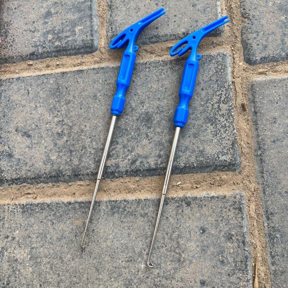 Agustina Fishihing Hook Remover Portable Memancing Aksesoris Memancing Knotter Nail Knot Tools Quick Knot Tying Remover Quick Knot Fishing Extractor