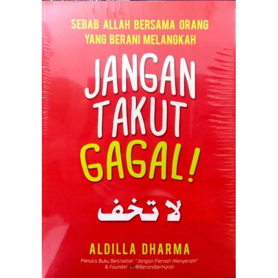 

Buku JANGAN TAKUT GAGAL•ORI•Aldilla D. Wijaya•Murah•Preloved