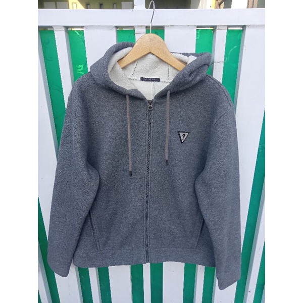 Hoodie guess sherpa