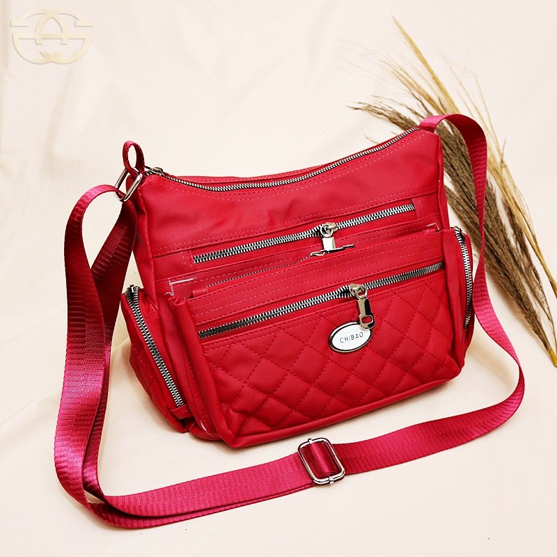 Akaci Tas Wanita Selempang Bahu 5 ruang 04-6729 Shoulder bag Fashion Korea Terbaru Grosir Murah Import THR