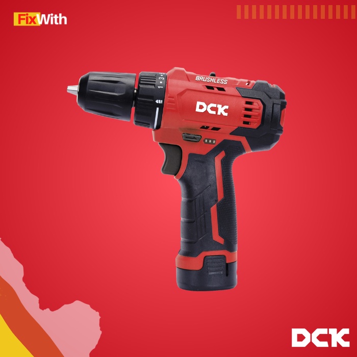 Mesin Bor Cordless Tembok Impact Drill 12V KDJZ23-10i DCK KDJZ 23-10