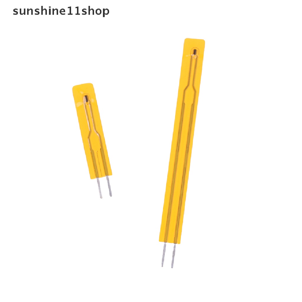 Sho 10pcs Termis NTC Film Tipis 2.5cm 5cm 395010k 50K 100K MF5B Smd1% 5% Sensor Suhu N