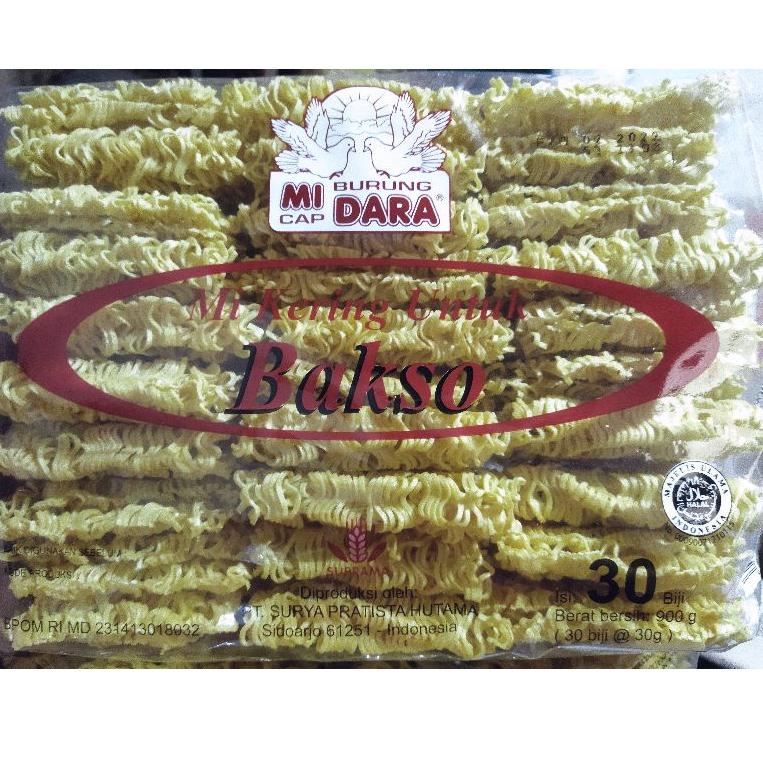 

N78 MIE BAKSO cap mi burung dara isi 30pc CUCI GUDANG $