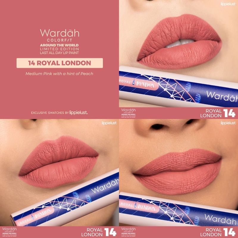 MFI - Wardah Colorfit Last All Day Lip Paint Series