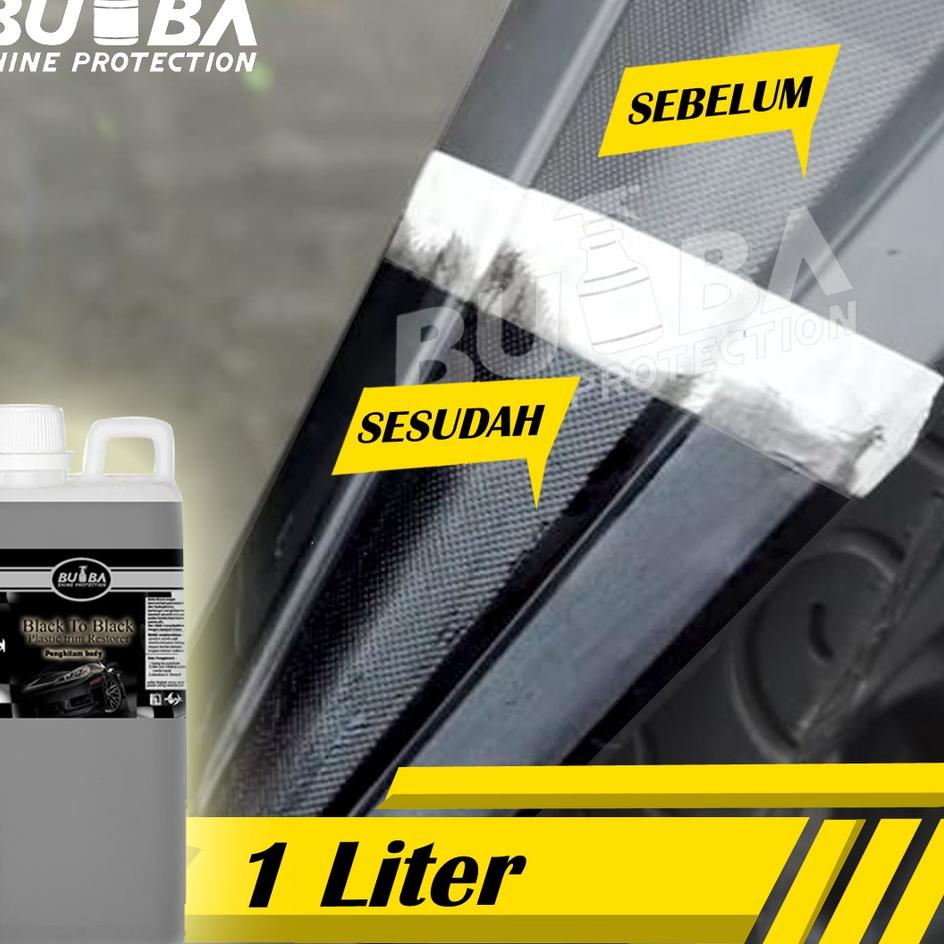 Kirim Populer Bubba Penghitam Body Motor Kemasan Jerigen 1 Liter