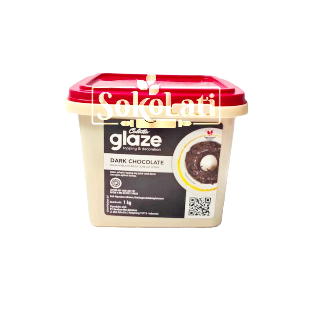 

✨NEW✨ -Colatta Glaze Dark Chocolate 1kg- 1.1.23