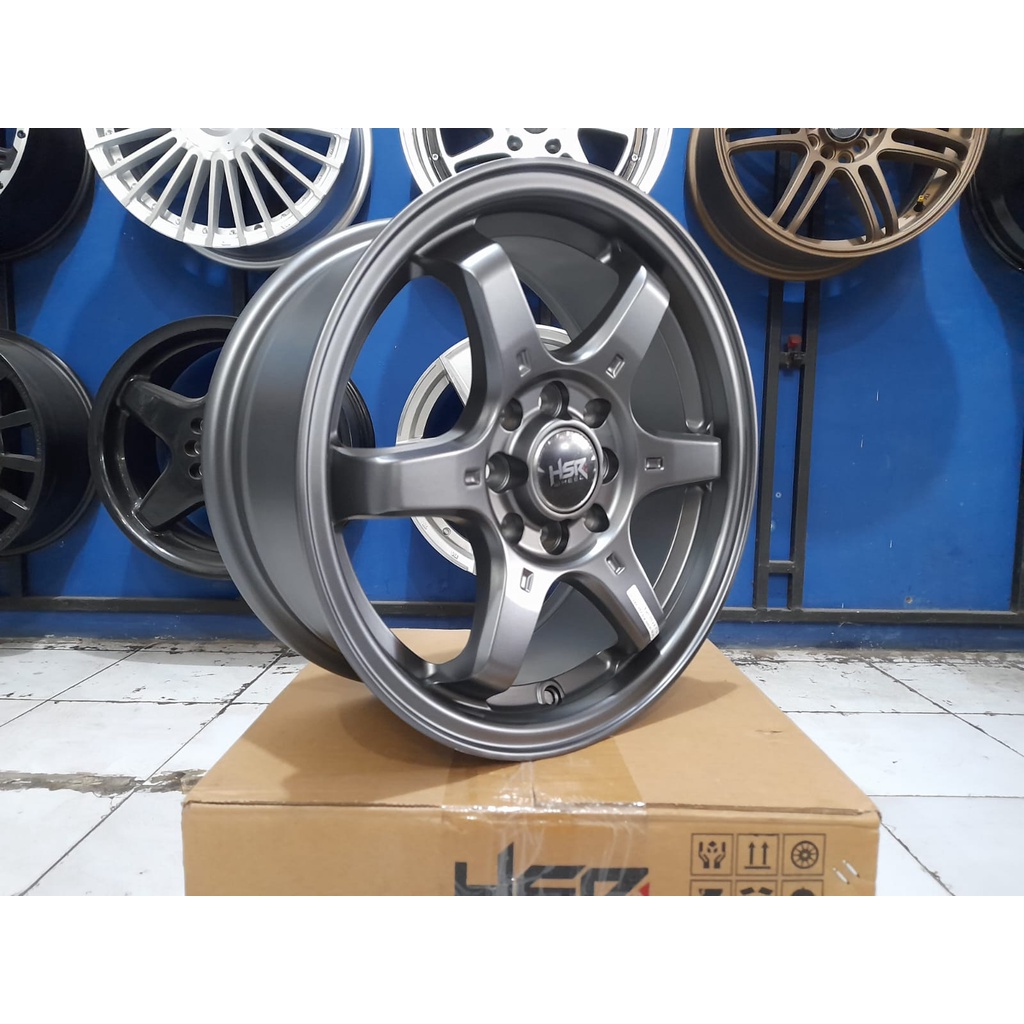 velg hsr model te37 ring 15 hsr tokyo velg r15 datsun sirion brio calya wheels kingdom
