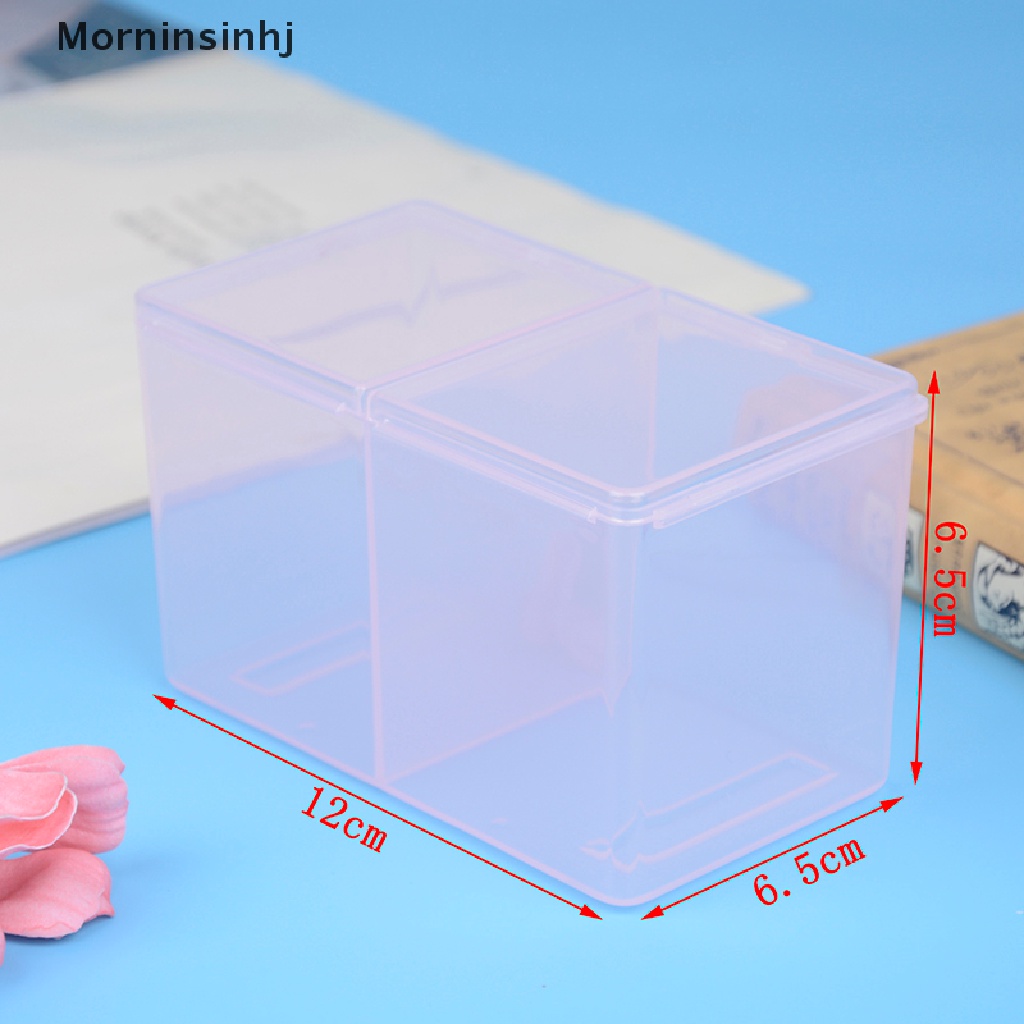 Mornin Clear Cleaning Remover Cotton Pad Kompartemen Kotak Penyimpanan Cotton Pad Container id