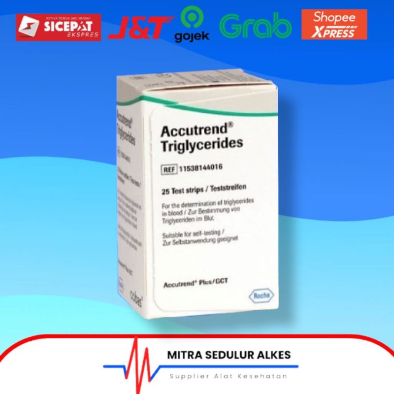 Strip Accutrend Triglyceride l Accutrend Strip Triglycerida