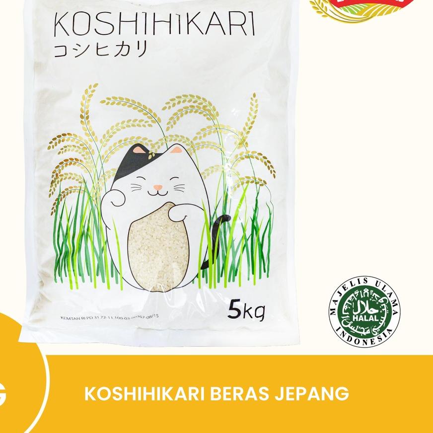

✲ Koshihikari Beras Jepang 5KG ☎