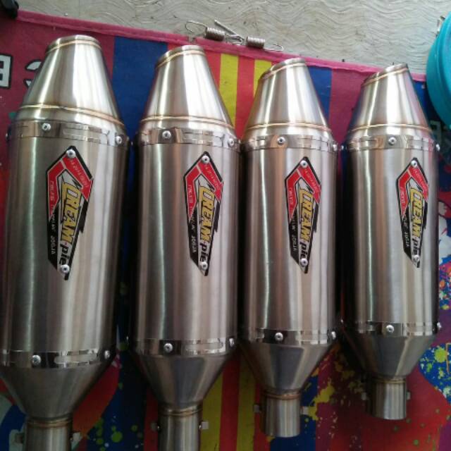 Knalpot racing Creampie klx bf klx 150 crf 150 dtracker 150 silincer only