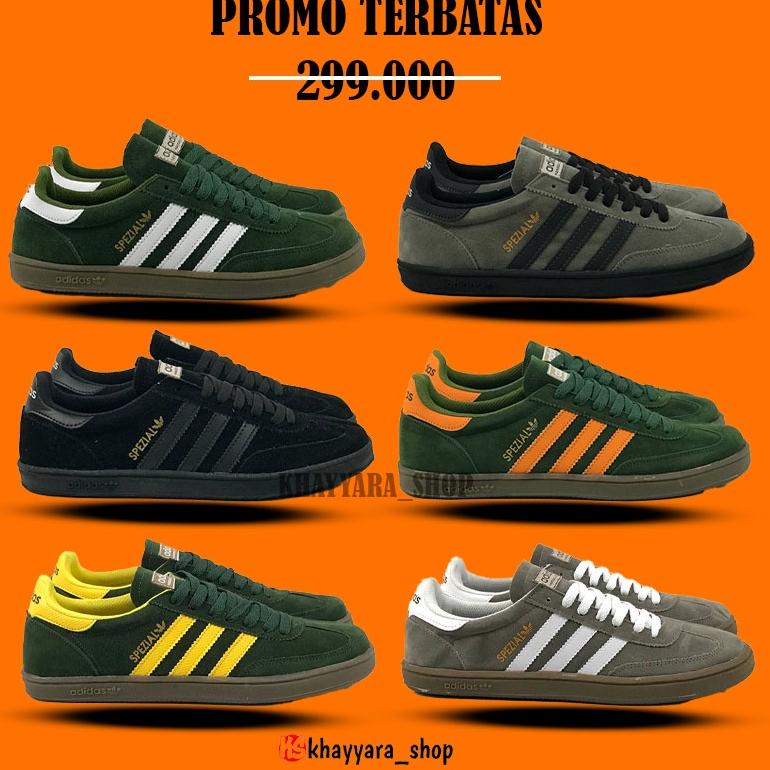 Chekout SEPATU ADIDAS SPEZIAL GREEN  ORI