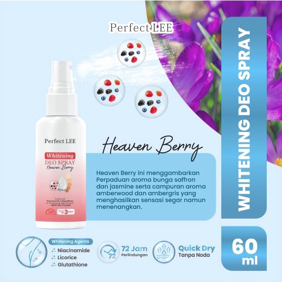 Perfect LEE Whitening Deodorant Spray 60ML