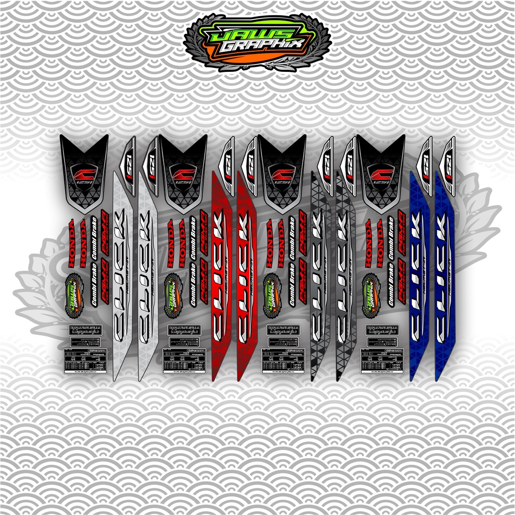 STRIPING VARIO 125 NEW click 125i 2016