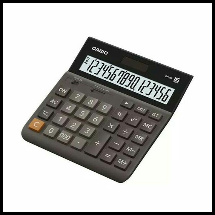 

Casio Kalkulator Calculator Casio Meja Dh-16 Dh16 Original Garansi