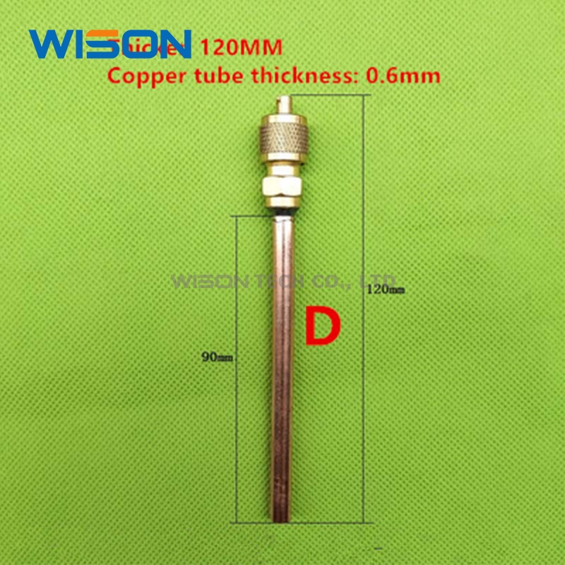 Check valve Kulkas Pendingin Ruangan fluoride nozzle Tambah Cairan nozzle Quick connector Chiller Jarum Tembaga