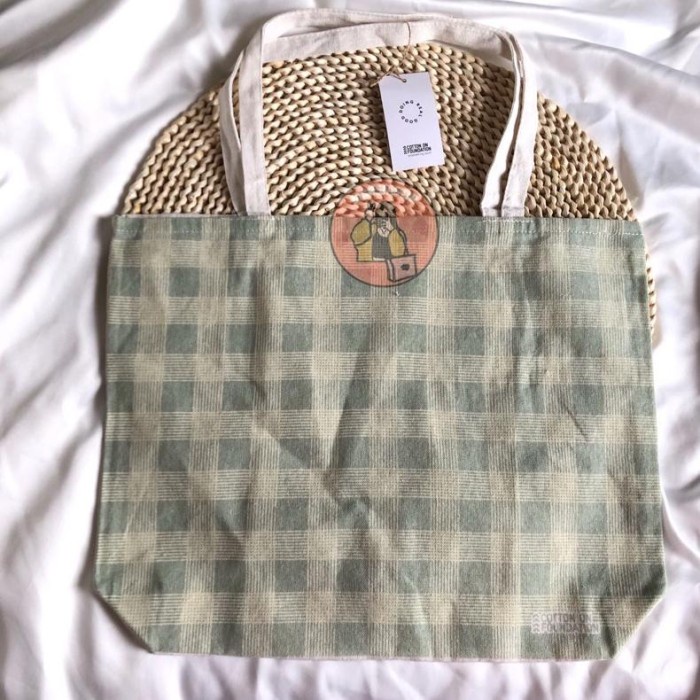 Tot Bag Wanita [[ Cotton On Rubi Shoes Arrival ]] Green Onesize tas kuliah K3K5 modis terlaris recom
