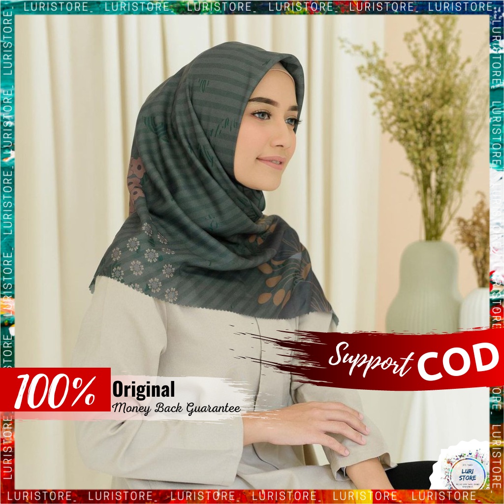 KERUDUNG MY LADY ORI CINTYA Hijab Jilbab Segi Empat Segiempat Voal Motif Mylady Terbaru Premium