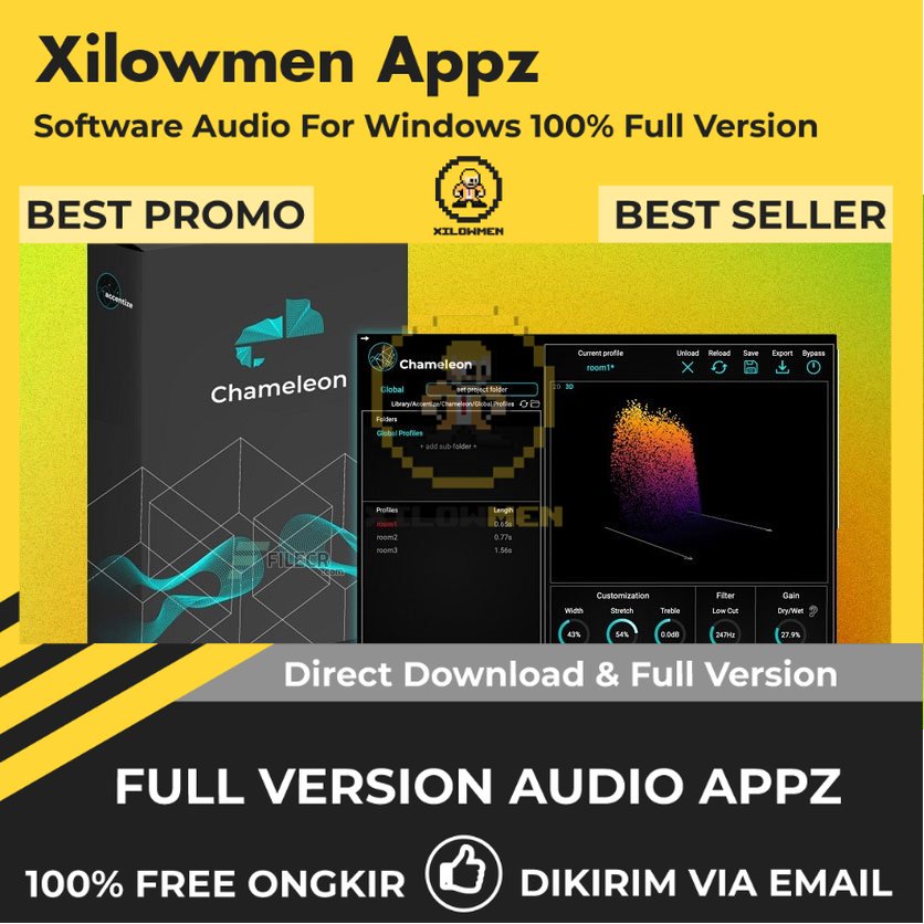 [Full Version] Accentize Chameleon Pro Lifetime Audio Software WIN OS