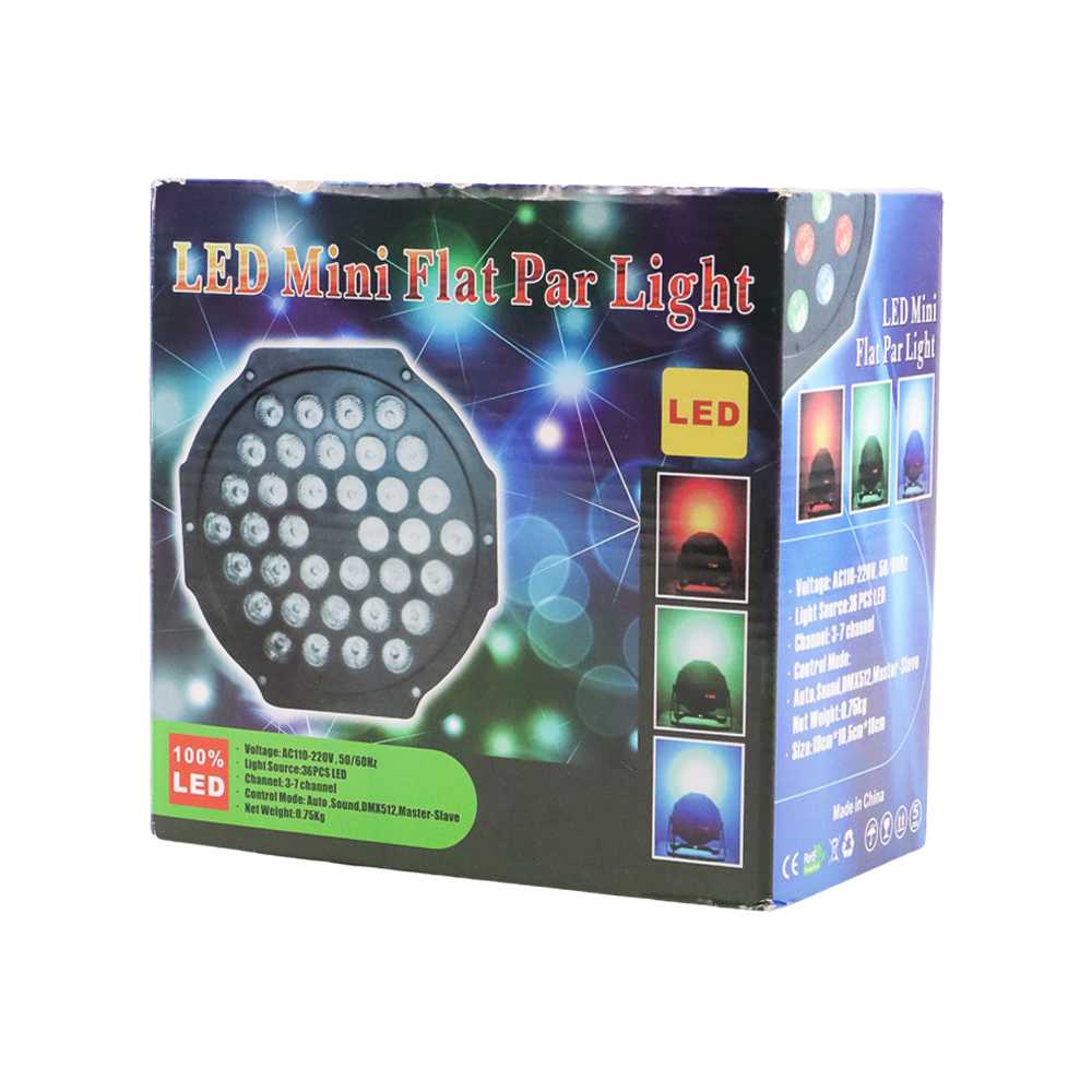 (BISA COD) FTIHSHP Alien Lampu Sorot LED RGB Spotlight DMX Port 40W 240V - AL36