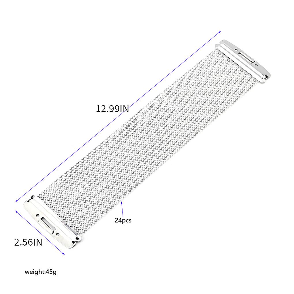 Huit 12inch Drum Perak Baja Kawat Profesional Panjang 33cm Pengganti Nada Logam Seimbang Spring Parts Instrumen