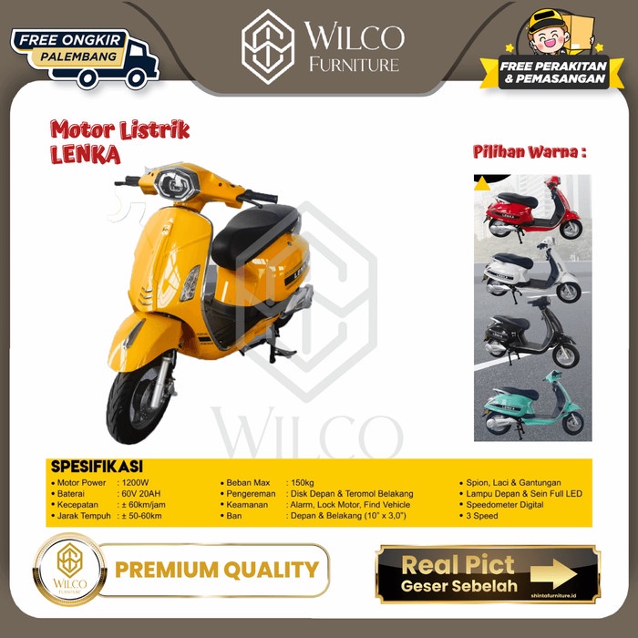 Motor Listrik Lenka / Motor Listrik Anak Anak / Motor Anak Murah PLG