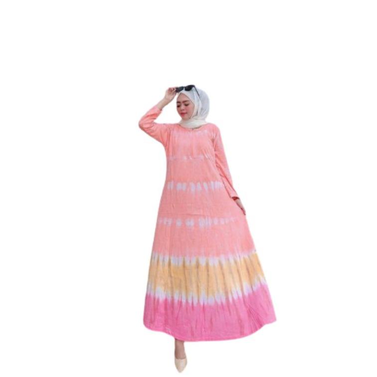 Hot Sale (Promo) Gamis a Gamis kaos Super Mayung Bahan Kaos Combed Motif Kekinian