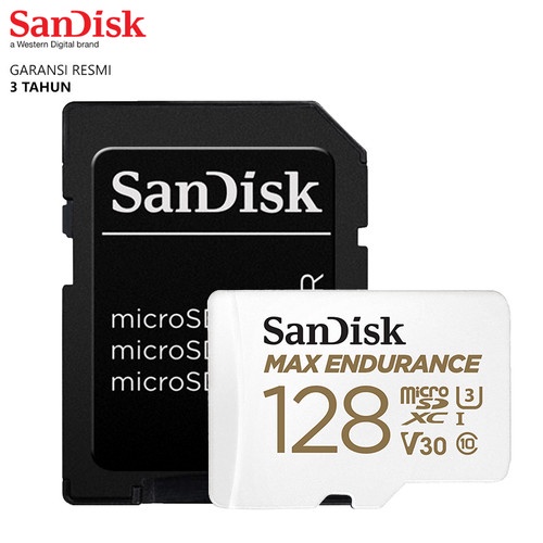 SanDisk Max Endurance 128GB 100MB/s MicroSDXC