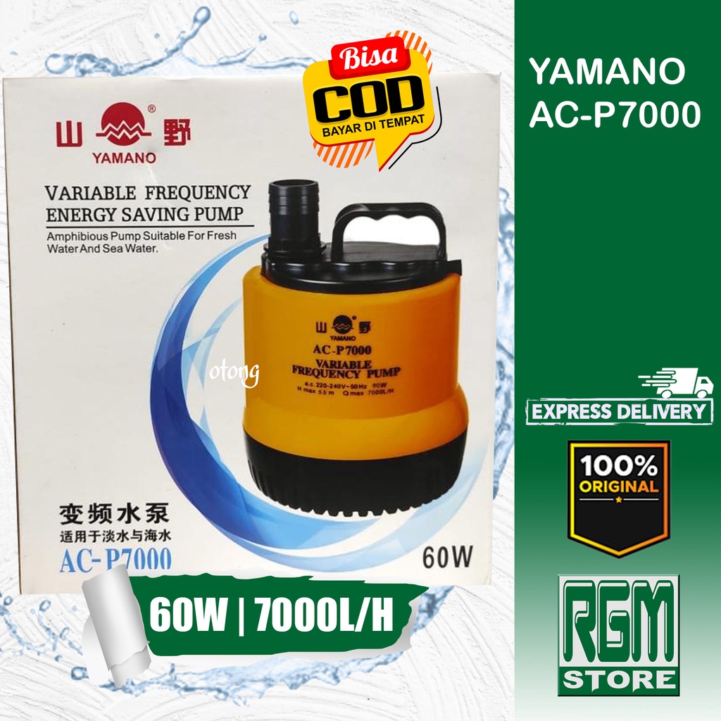 YAMANO ACP7000 AC P7000 ACP 7000 MESIN POMPA KOLAM IKAN HIDROPONIK