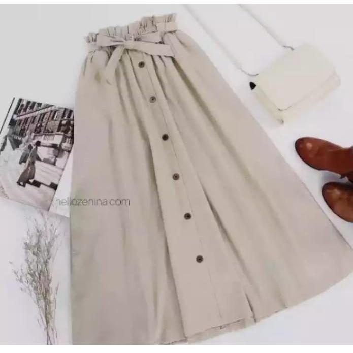Restok Gan [Buy 4 Free Gold] rok anak perempuan / rok anak model payung full kancing depan / zhariff